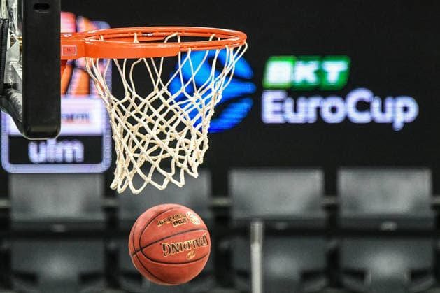 BKT Euro Cup Ratiopharm Ulm vs Lietkabelis Panevezys, Ratiopharm Arena Ulm, 02 01 2026 Ball in the basket Ulm 02 01 2026 12 Matchday BKT EuroCup, Ratiopharm Ulm vs Lietkabelis Panevezys, Ratiopharm Arena Ulm Copyright: xBEAUTIFULxSPORTS Märklx