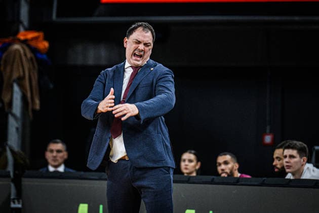 Head Coach Nina Canal (Lietkabelis Panevezys) gestikuliert, gestik waehrend des EuroCup spiels zwischen ratiopharm ulm vs Lietkabelis Panevezys in der ratiopharm Arena am 02. January 2026 in Neu-Ulm, Deutschland. (Foto von Harry Langer DeFodi Images) +++ Head Coach Nina Canal (Lietkabelis Panevezys) gestures during the EuroCup match between ratiopharm ulm vs Lietkabelis Panevezys at ratiopharm Arena on January 2, 2026 in Neu-Ulm, Germany. (Photo by Harry Langer DeFodi Images) (Photo by Harry Langer DeFodi Images) -