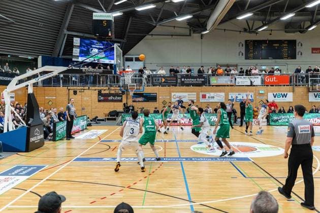 VfL Sparkassenstars Bochum EPG Baskets Koblenz FOR EDITORIAL PURPOSES ONLY p Basketball 2 Bundesliga ProA 16 Matchday VfL Sparkassenstars Bochum EPG Baskets Koblenz on 02 01 2025 in Bochum Bochum Copyright JonasxRichter Copyright: JonasxRichter doc83yo1don52t1h2h1dhb7 ,EDITORIAL USE ONLY Copyright: JonasxRichter