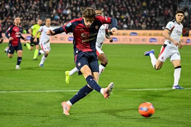 CALCIO - Serie A - Cagliari Calcio vs AC Milan Marco Palestra of Cagliari Calcio during Cagliari Calcio vs AC Milan, Italian soccer Serie A match in Cagliari, Italy, January 02 2026 Cagliari Italy  Copyright: xIPAxSport ABACAx