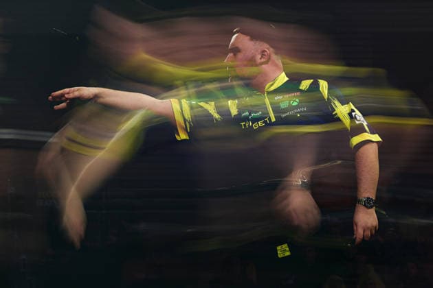 2nd January 2026, Alexandra Palace, London, England; 2025 PDC Paddy Power World Darts Championship Day Nineteen; Luke Littler in his semi final match against Ryan Searle  IanxStephen