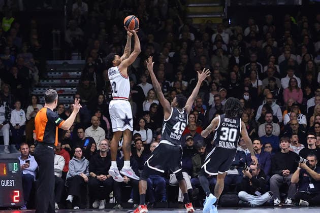 Armoni Brooks Virtus Bologna - EA7 Emporio Armani Olimpia Milano Euroleague 2025-2026 Bologna, 02 01 2026 Foto V. Orsini Ciamillo-Castoria Bologna  Copyright: xorsinix