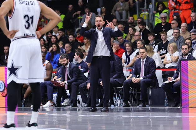 Giuseppe Peppe Poeta Virtus Bologna - EA7 Emporio Armani Olimpia Milano Euroleague 2025-2026 Bologna, 02 01 2026 Foto V. Orsini Ciamillo-Castoria Bologna  Copyright: xorsinix