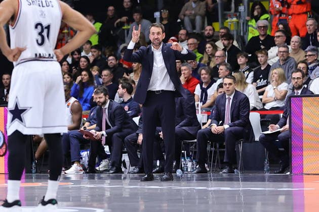 Giuseppe Peppe Poeta Virtus Bologna - EA7 Emporio Armani Olimpia Milano Euroleague 2025-2026 Bologna, 02 01 2026 Foto V. Orsini Ciamillo-Castoria Bologna  Copyright: xorsinix