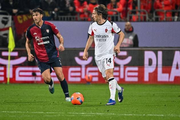 Luka Modric of AC Milan during Cagliari Calcio vs AC Milan, Italian soccer Serie A match in Cagliari, Italy, January 02 2026  Copyright: xLuigixCanu IPAxSportx xipa-agency.netx xx IPA_69629959 IPA_Agency_IPA69629959