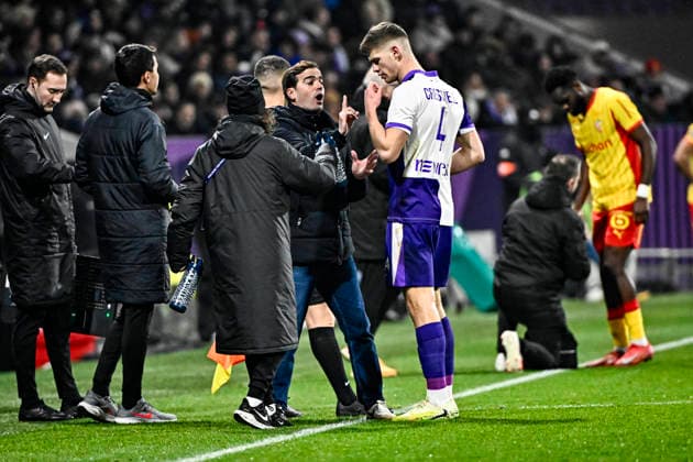 FOOTBALL : Toulouse vs Lens - 17eme Journee de Ligue1 McDonald S - Toulouse - 02 01 2026 Carles Martinez Novell (tfc) Toulouse  Copyright: xThierryxBretonx