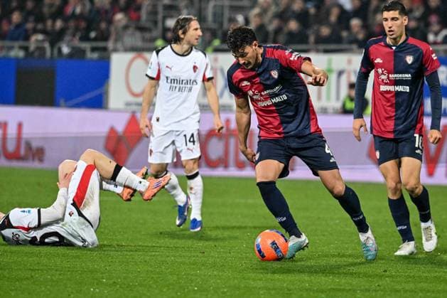 CALCIO - Serie A - Cagliari Calcio vs AC Milan Luca Mazzitelli of Cagliari Calcio during Cagliari Calcio vs AC Milan, Italian soccer Serie A match in Cagliari, Italy, January 02 2026 Cagliari Italy  Copyright: xIPAxSport ABACAx