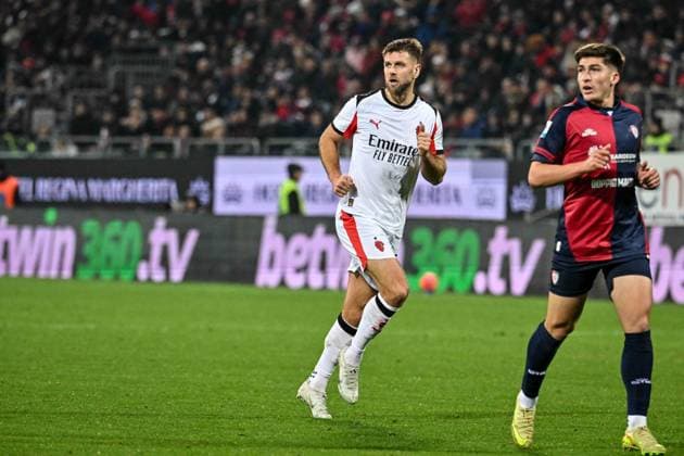 CALCIO - Serie A - Cagliari Calcio vs AC Milan Niclas Fullkrug of AC Milan during Cagliari Calcio vs AC Milan, Italian soccer Serie A match in Cagliari, Italy, January 02 2026 Cagliari Italy  Copyright: xIPAxSport ABACAx