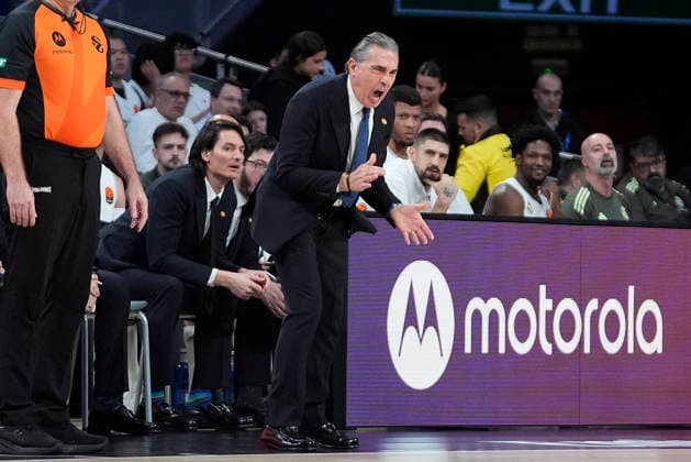 REAL MADRID v DUBAI BASKETBALL. EUROLEAGUE 2025 2026. REGULAR SEASON. ROUND 19. Real Madrid s coach Sergio Scariolo during Euroleague Regular Season Round 19 match. January 2, 2026. (ALTERPHOTOS Acero) MadridSpain  Copyright: xAcerox