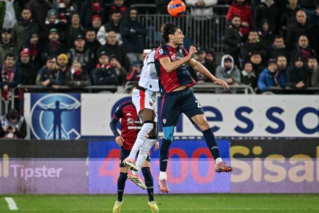 CALCIO - Serie A - Cagliari Calcio vs AC Milan Borrello of Cagliari Calcio during Cagliari Calcio vs AC Milan, Italian soccer Serie A match in Cagliari, Italy, January 02 2026 Cagliari Italy  Copyright: xIPAxSport ABACAx