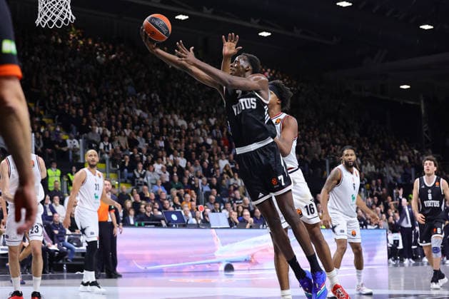 07 Saliou NIANG Virtus Match BASKETBALL - EUROLEAGUE Virtus Bologna vs EA7 Emporio Armani Milano 02-01-2026 16 Zach LeDay EA7 Emporio Armani Milano Match BASKETBALL - EUROLEAGUE Virtus Bologna vs EA7 Emporio Armani Milano 02-01-2026 during Virtus Bologna vs Olimpia Milano, Basketball Euroleague match in Bologna, Italy, January 02 2026  Copyright: xValentinoxOrsini IPAxSportx xipa-agency.netx xx IPA_69633471 IPA_Agency_IPA69633471