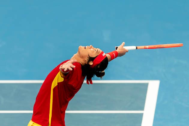 TENNIS UNITED CUP SYDNEY, China s Zhang Zhizhen reacts after defeating Belgium s Zizou Bergs and Elise Mertens with team mate Zhu Lin in their mixed doubles match during day two of the 2026 United Cup at Ken Rosewall Arena in Sydney, Saturday, January 3, 2026. ( NO ARCHIVING, EDITORIAL USE ONLY SYDNEY NEW SOUTH WALES AUSTRALIA  Copyright: xMARKxEVANSx 20260103146248556367