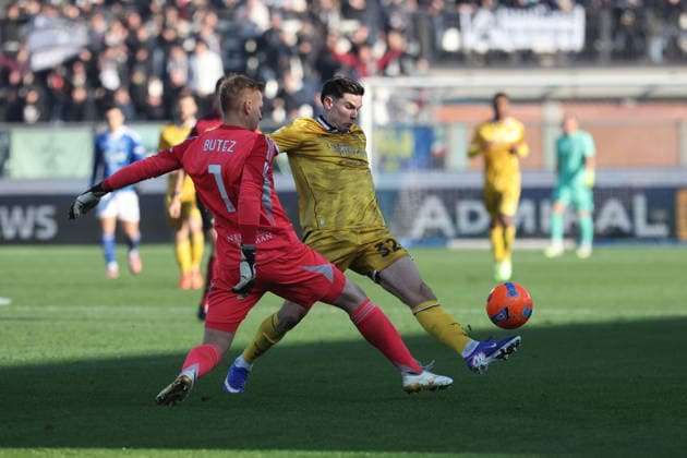 ComoÕs Udinese s Jurgen Ekkelenkamp during the Serie A soccer match between Como and Udinese at the Giuseppe Sinigaglia stadium in Como, north Italy - January 3, 2026 - Soccer.  Copyright: xAntonioxSaiai LaPressex
