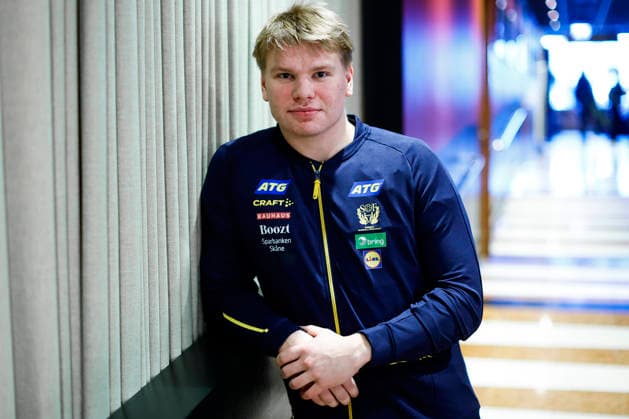 GOTHENBURG, SWEDEN 20260103 National team player Axel Mansson during Saturday s press conference at Scandic Europa in Gothenburg with the Swedish national handball team ahead of the 2026 European Championship GÖTEBORG SWEDEN x9200x  Copyright: xAdamxIhse TTx PRESS MEETING MEN S HANDBALL TEAM BEFORE THE EURO