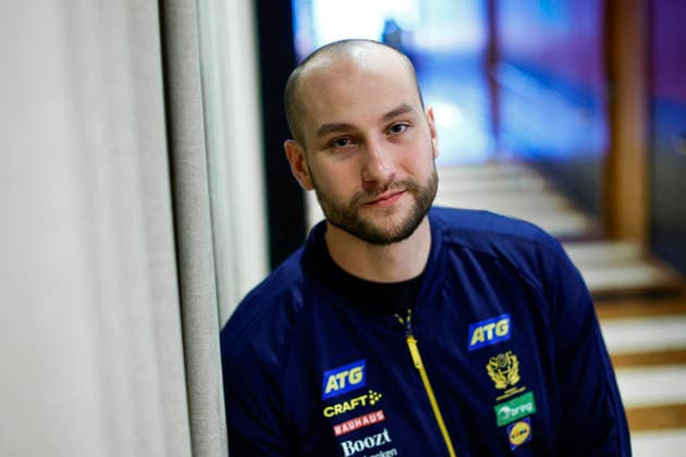 GOTHENBURG, SWEDEN 20260103 Swedens goalkeeper Fabian Norsten during Saturdays press conference at Scandic Europa in Gothenburg with the Swedish national handball team ahead of the European Championship 2026 GOTHENBURG SWEDEN x9200x  Copyright: xAdamxIhse TTx PRESSTRÄFF HANDBOLLSHERRARNA INFÖR EM