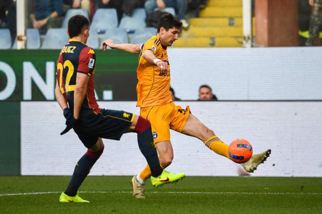 CALCIO - Serie A - Genoa CFC vs Pisa SC Stefano Moreo (Pisa) during Genoa CFC vs Pisa SC, Italian soccer Serie A match in Genoa, Italy, January 03 2026 Genoa Italy  Copyright: xIPAxSport ABACAx