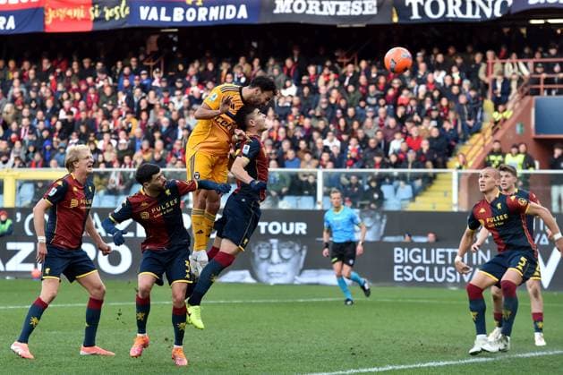 Mehdi Leris (Pisa) opportunity during Genoa CFC vs Pisa SC, Italian soccer Serie A match in Genoa, Italy, January 03 2026  Copyright: xGabrielexMasotti IPAxSportx xipa-agency.netx xx IPA_69645797 IPA_Agency_IPA69645797