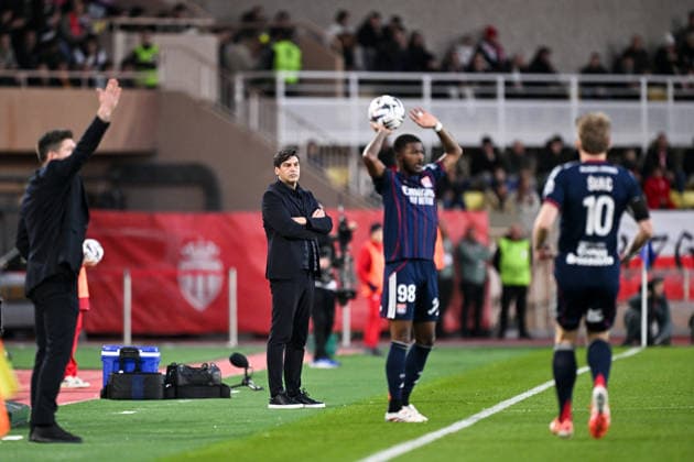 AS Monaco v Olympique Lyonnais - Ligue 1 McDonald s 2025 2026 Paulo FONSECA (Entraineur Lyon OL) during the Ligue 1 McDonald s match between Monaco and Lyon at Stade Louis II on January 3, 2026 in Monaco, Monaco. Monaco Monaco  Copyright: xFEPx 776348239