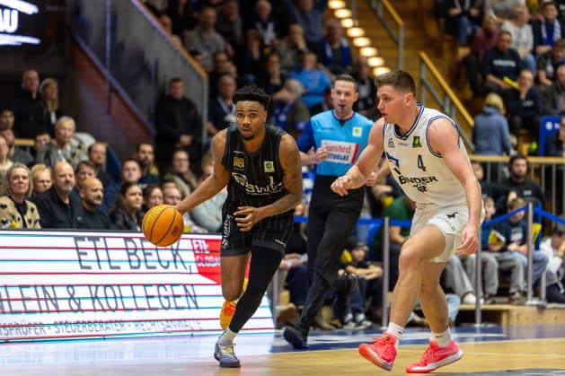 GER, HAKRO Merlins Crailsheim vs Tigers Tuebingen, Basketball, BARMER 2 Bundesliga Bundesliga, Pro A, Season 2025 2026, Matchday 16, 03 01 2026 GER, HAKRO Merlins Crailsheim vs Tigers Tuebingen, Basketball, BARMER 2 Bundesliga Bundesliga, Pro A, Season 2025 2026, Matchday 16, 03 01 2026 Ilshofen Copyright: xEibner-Pressefoto ArdanxFuessmanx EP_AFN