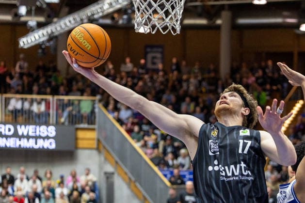 Lukas Milner Tigers Tuebingen, 17 at basketball GER, HAKRO Merlins Crailsheim vs Tigers Tuebingen, Basketball, BARMER 2 Bundesliga Bundesliga, Pro A, Season 2025 2026, 16 Matchday, 03 01 2026 GER, HAKRO Merlins Crailsheim vs Tigers Tuebingen, Basketball, BARMER 2 Bundesliga Bundesliga, Pro A, Season 2025 2026, 16 Matchday, 03 01 2026 Ilshofen Copyright: xEibner-Pressefoto ArdanxFuessmanx EP_AFN