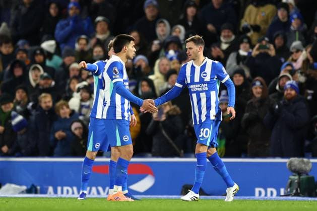 Pascal Gross of Brighton & Hove Albion comes on Brighton and Hove Albion v Burnley, Premier League, Football, American Express Community Stadium, Brighton, UK - 03 Jan 2026Brighton American Express Community Stadi United Kingdom EDITORIAL USE ONLY No use with unauthorised audio, video, data, fixture lists, club league logos or live services. Online in-match use limited to 120 images, no video emulation. No use in betting, games or single club league player publications.  Copyright: xSimonxDael Shutterstockx 16220497aj