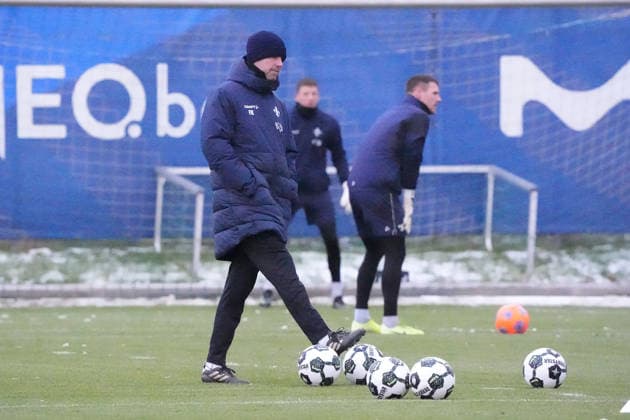 Coach Florian Kohfeldt SV Darmstadt 98 03 01 2026 2 Bundesliga, Season 25 26 SV Darmstadt 98 training kick-off, Stadion am Boellenfalltor, emonline, emspor,