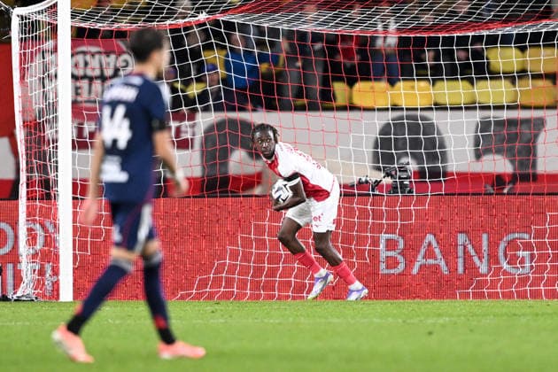 AS Monaco v Olympique Lyonnais - Ligue 1 McDonald s 2025 2026 28 Mamadou COULIBALY (asm) during the Ligue 1 McDonald s match between Monaco and Lyon at Stade Louis II on January 3, 2026 in Monaco, Monaco. Monaco Monaco  Copyright: xFEPx 776348239