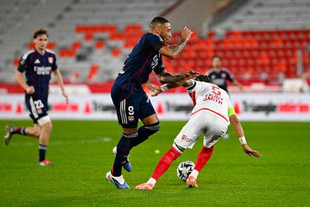 FOOTBALL : AS Monaco VS Olympique Lyonnais - Ligue 1 Mc™Donalds - 03 01 2026 Corentin Tolisso (OL) - Ligue 1 McDonald™s match between AS Monaco and Olympique Lyonnais on January 03, 2026 at the Louis II Stadium in Monaco. MonacoMonaco  Copyright: xWilliamxCannarellax