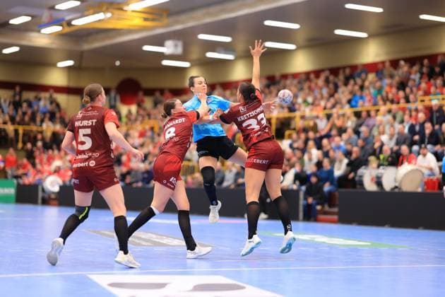 Handball, HBF, HSG Bensheim-Auerbach - Thüringer HC