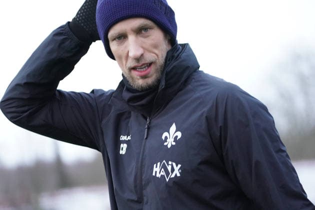 Athletic trainer Christopher Busse Darmstadt 98 MAX 03 01 2026 2 Bundesliga, season 25 26 SV Darmstadt 98 training kick-off, Stadion am Boellenfalltor, emonline, emspor,