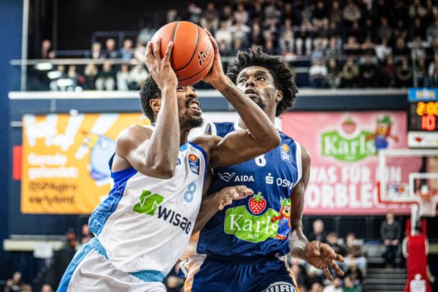 Basketball, BBL, Rostock Seawolves - Frankfurt Skyliners