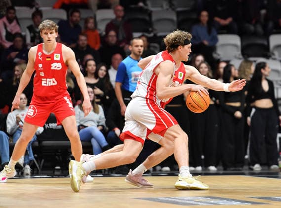 03 01 2026 Basketball Season 2025 2026 2 Bundesliga Pro A 16 Matchday Nuremberg Falcons Basketball Club NBC Rhein Stars Cologne OGo xogox Adam John Paige 13, Rhein Stars Cologne