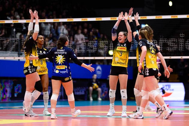 GER, VfB Suhl LOTTO Thueringen v Schwarz Weiss Erfurt, Women, Volleyball, Bundesliga, Match no. 2084, 03 01 2026 GER, VfB Suhl LOTTO Thueringen v Schwarz Weiss Erfurt, Women, Volleyball, Bundesliga, Match no. 2084, 03 01 2026 Eisenach Copyright: xEibner-Pressefoto MartinxHerbstx EP_MHT