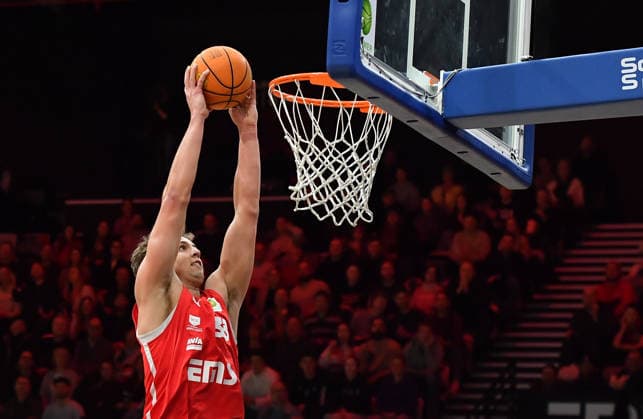 03 01 2026 Basketball Season 2025 2026 2 Bundesliga Pro A 16 Matchday Nuremberg Falcons Basketball Club NBC Rhein Stars Cologne OGo xogox Brandton Dean Chatfield 33, Nuremberg Falcons BC NBC