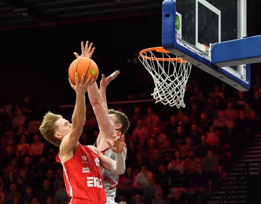 03 01 2026 Basketball Season 2025 2026 2 Bundesliga Pro A 16 Matchday Nuremberg Falcons Basketball Club NBC Rhein Stars Cologne OGo xogox Trevor James Baskin 22, Nuremberg Falcons BC NBC