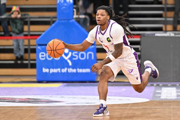 BG Göttingen Uni Baskets Münster Jordan Sears 3, GOT in the BARMER 2 Basketball Bundesliga ProA match between BG Göttingen and Uni Baskets Münster at Sparkassen Arena on 03 01 2026 in Göttingen, Germany Göttingen Lower Saxony Germany