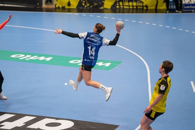 Borussia Dortmund GER vs HSG Blomberg Lippe GER , Handball, 1 Handball Bundesliga Women, 11 Matchday, 3 1 2026, Season 2025 2026, Dortmund Ona Vegue HSG Blomberg Lippe, 14 in goal Dortmund Sporthalle Wellinghofen Germany