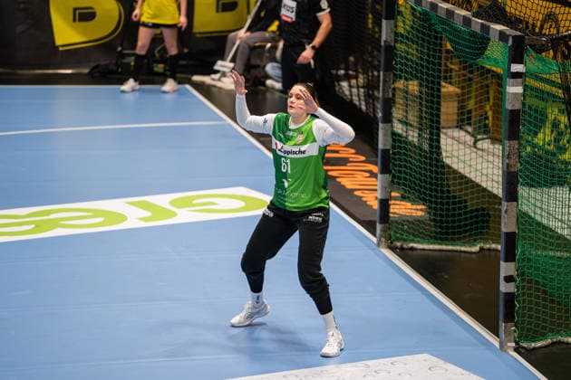 Borussia Dortmund GER vs HSG Blomberg Lippe GER , Handball, 1 Handball Bundesliga Women, 11 Matchday, 3 1 2026, Season 2025 2026, Dortmund Nicole Roth HSG Blomberg Lippe, 61 in defense Dortmund Sporthalle Wellinghofen Germany