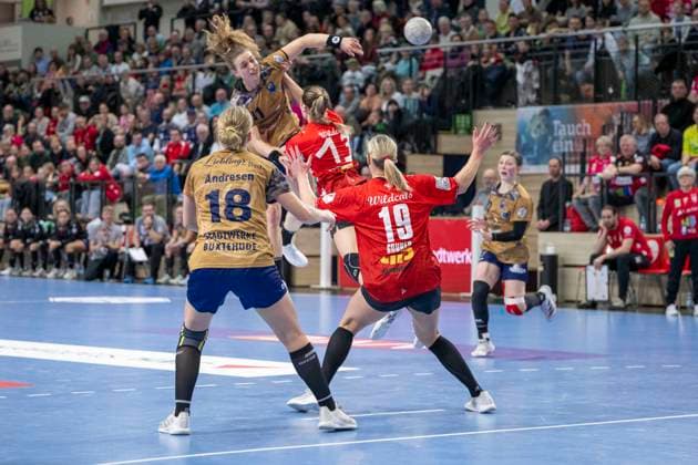 Handball, HBF, SV Union Halle-Neustadt - Buxtehuder SV