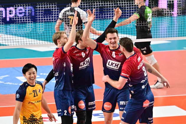 Volleyball, VBL, SVG Lüneburg - MTV Ludwigsburg