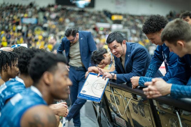 Danny Jansson MLP Academics Heidelberg, Head coach complains about 3 turnovers, GER, MHP RIESEN Ludwigsburg vs MLP Academics Heidelberg, easycredit BBL, Basketball, Bundesliga, Matchday 14, Season 2025 2026, 03 01 2026, GER, MHP RIESEN Ludwigsburg vs MLP Academics Heidelberg, easycredit BBL, Basketball, Bundesliga, Matchday 14, Season 2025 2026, 03 01 2026 Ludwigsburg Copyright: xEibner-Pressefoto SaschaxWaltherx EP_EER