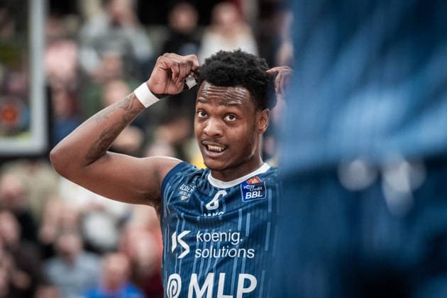 DJ Damariae Horne MLP Academics Heidelberg, 00 critical look and gesture GER, MHP Riesen Ludwigsburg MLP Academics Heidelberg, easycredit BBL, Basketball, Bundesliga, Matchday 14, Season 2025 2026, 03 01 2026 GER, MHP Riesen Ludwigsburg MLP Academics Heidelberg, easycredit BBL, Basketball, Bundesliga, Matchday 14, Season 2025 2026, 03 01 2026 Ludwigsburg Copyright: xSandyxDinkelackerx EP_SDR