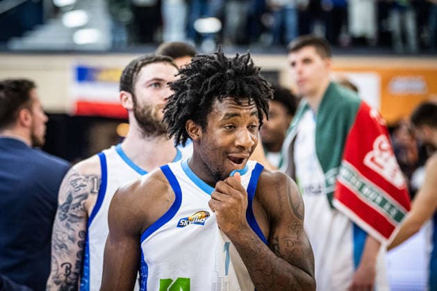 Rostock, Germany 03 January 2026 1 BBL 2025 2026 Rostock Seawolves vs Skyliners Frankfurt In the picture Isaiah Swope Frankfurt Skyliners unhappy on the pitch Copyright: xFotostandx xVoelkerx