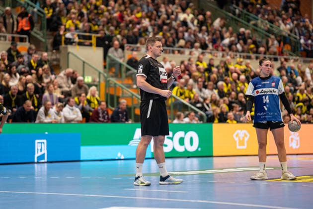 Borussia Dortmund GER vs HSG Blomberg Lippe GER , Handball, 1 Handball Bundesliga Women, 11 Matchday, 3 1 2026, Season 2025 2026, Dortmund Konrad Gimmler Referee Dortmund Sporthalle Wellinghofen Germany