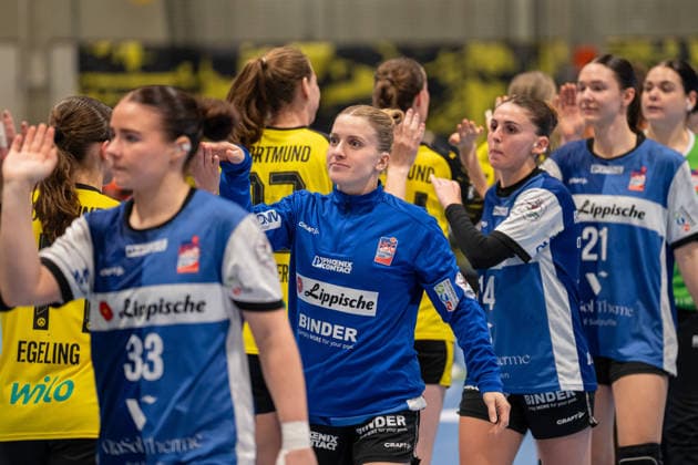 Borussia Dortmund GER vs HSG Blomberg Lippe GER , Handball, 1 Handball Bundesliga Women, 11 Matchday, 3 1 2026, Season 2025 2026, Dortmund Alexia Hauf HSG Blomberg Lippe, 31 after the defeat 31 26 Dortmund Sporthalle Wellinghofen Germany