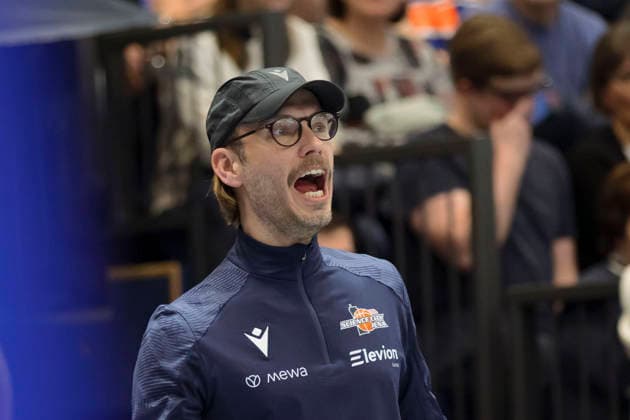 Björn Harmsen Jena, Head Coach , Syntainics MBC vs Science City Jena, Basketball, 1 Bundesliga, Men, Season 2025 26, 14 Matchday, 03 01 2026 Weissenfels Stadthalle Sachsen Anhalt Germany