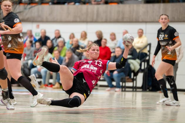 Handball I Women I Season 2025 2026 I 2 Bundesliga I 12 Matchday I VfL Waiblingen Rostocker HC I 03 01 2026 Merja Wohlfeil 13, Rostocker HC Waiblingen Rundsporthalle Baden Württemberg Germany Copyright: xLobeca MaxxPetershansx