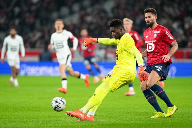 LOSC Lille v Stade Rennais FC - Ligue 1 McDonald s 2025 2026 30 Brice SAMBA (srfc) during the Ligue 1 McDonald s match between Lille and Rennes at Stade Pierre Mauroy on January 3, 2026 in Lille, France. Lille France  Copyright: xFEPx 776348244