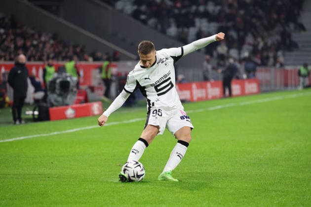 FOOTBALL : LOSC Lille vs Stade Rennais - Ligue 1 J17 - 03 01 2026 Przemyslaw FRANKOWSKI (Stade Rennais) lors du match LOSC Lille vs Stade Rennais, Ligue 1 J17, Decathlon Arena stade Pierre Mauroy, le 3 janvier 2026 - photo Laurent Sanson PsnewZ  Copyright: xLaurentxSANSONx xPsnewZx