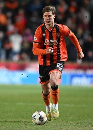 Krisztian Keresztes of Dundee United Dundee United v Dundee, William Hill Scottish Premiership, Football, Tannadice Park, Dundee, Scotland, UK - 03 Jan 2026Dundee Tannadice Park United Kingdom EDITORIAL USE ONLY No use with unauthorised audio, video, data, fixture lists, club league logos or live services. Online in-match use limited to 120 images, no video emulation. No use in betting, games or single club league player publications.  Copyright: xNeilxHanna Shutterstockx 16220489cs